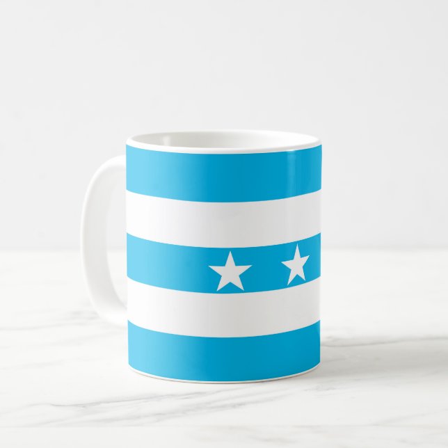 Guayaquil city flag Ecuador symbol Coffee Mug (Front Left)