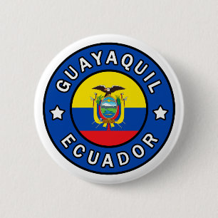 Guayaquil Ecuador 6 Cm Round Badge
