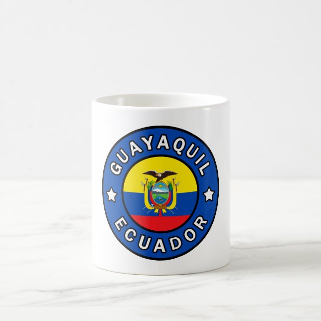 Guayaquil Ecuador Coffee Mug (Center)
