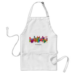 Guayaquil Ecuador Skyline Standard Apron