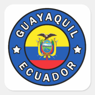 Guayaquil Ecuador Square Sticker