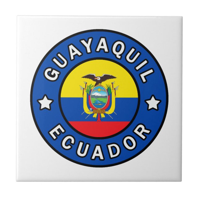 Guayaquil Ecuador Tile (Front)