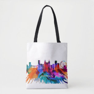 Guayaquil Skyline Tote Bag