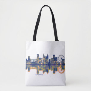 Guayaquil Skyline Tote Bag