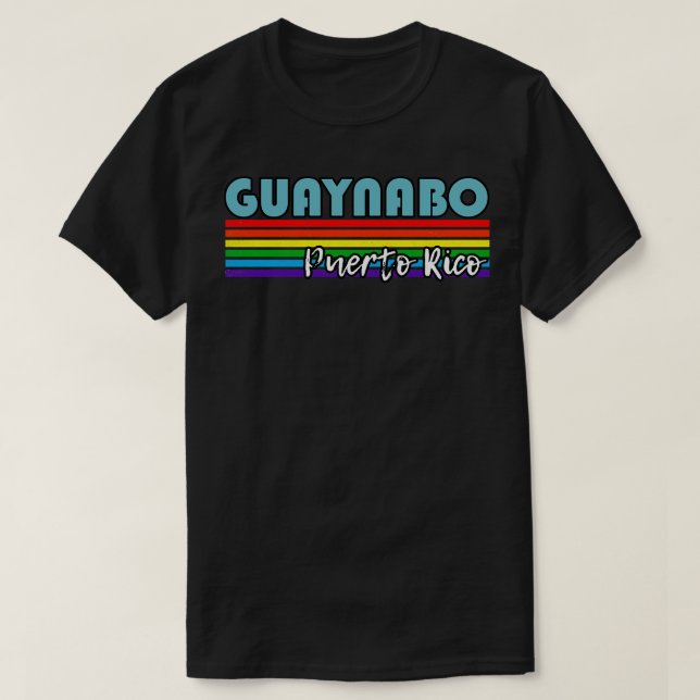 Guaynabo Puerto Rico Pride  Guaynabo LGBT Gift LGB T-Shirt (Design Front)