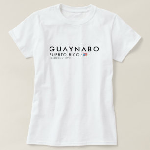 Guaynabo Puerto Rico T-Shirt Coordinates Tee