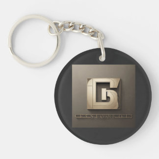 "Gucci Signature Logo keychain