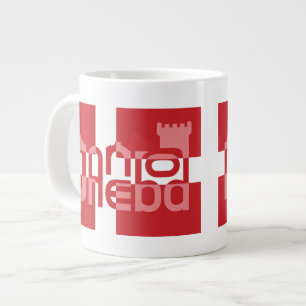 Gud Velsigne Dig, Min Danske Ven Large Coffee Mug