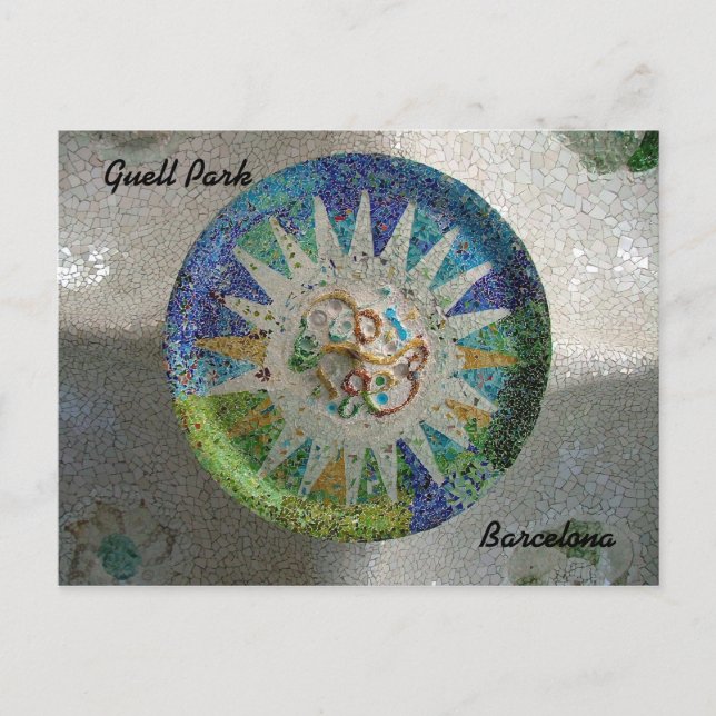 Guell Park Postcard (Front)