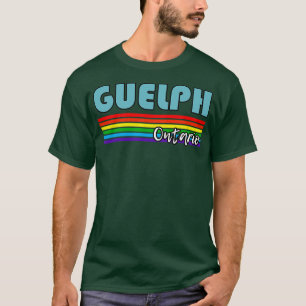 Guelph Ontario Pride Guelph LGBT Gift LGBTQ Suppo T-Shirt