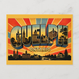 Guelph Ontario Royal City Postcard