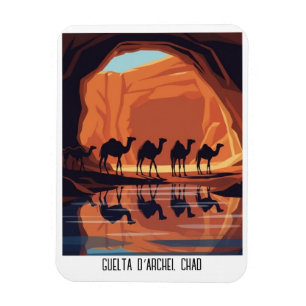 Guelta d’Archei Chad Travel Magnet