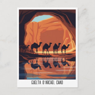 Guelta d’Archei Chad Travel Postcard