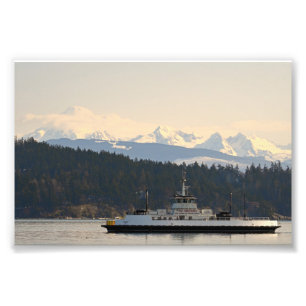 Guemes Island Ferry Photo Print