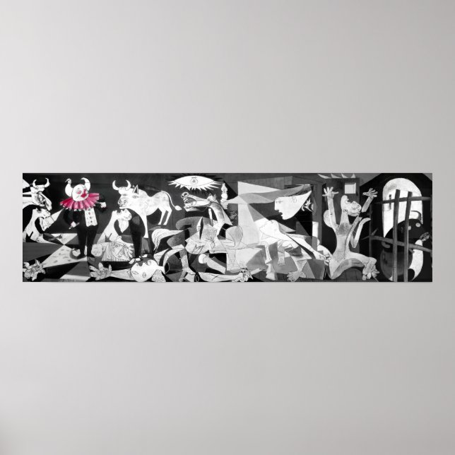 Guernica except there's a Clown Poster (Front)