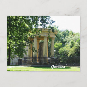 Guernica Old Oak tree Postcard