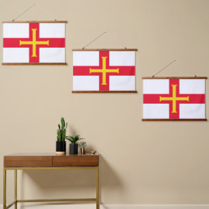 Guernsey flag hanging tapestry