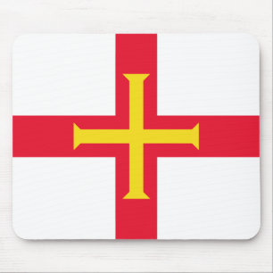 Guernsey Flag Mouse Pad