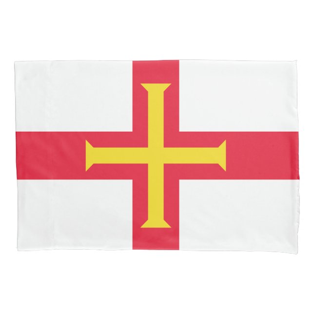 Guernsey Flag Pillowcase (Front)