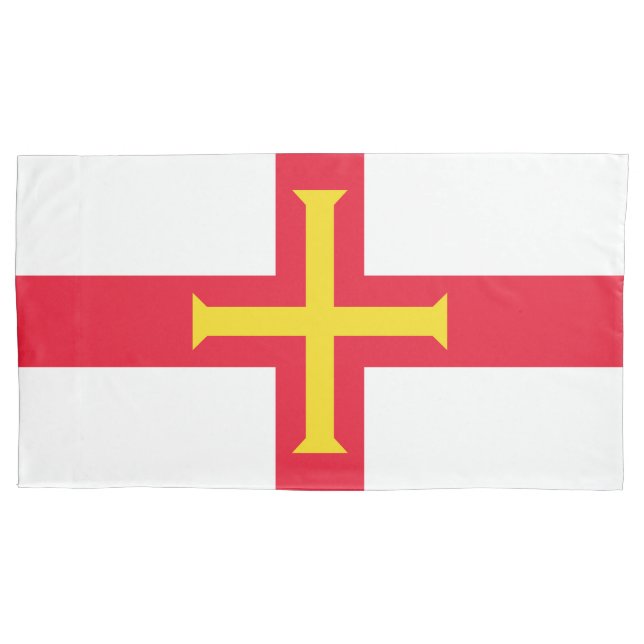 Guernsey flag pillowcase (Front)