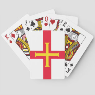 Guernsey Flag Playing Cards