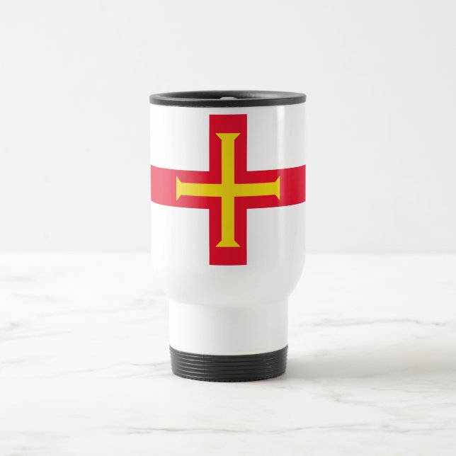 Guernsey Flag Travel Mug (Center)