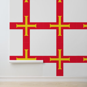 Guernsey flag wallpaper