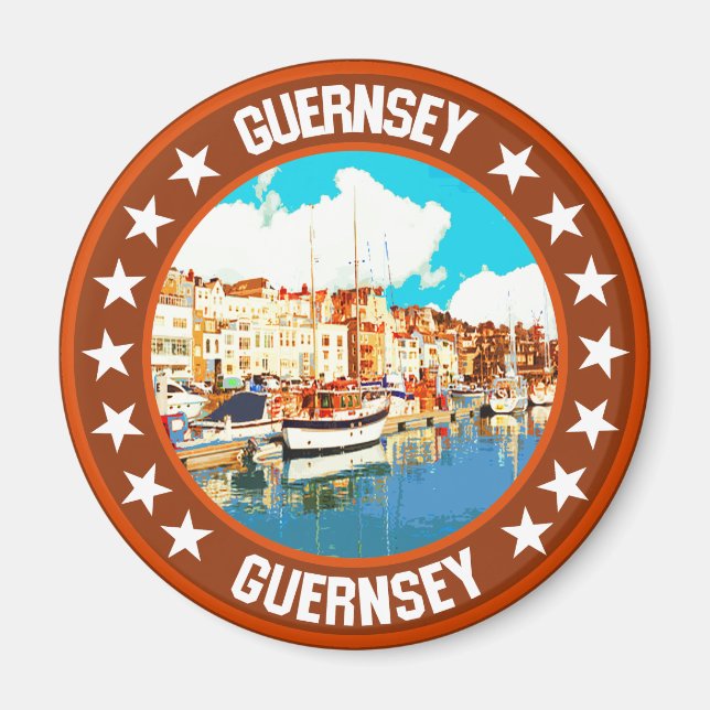 Guernsey                                           magnet (Front)
