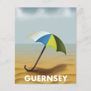 Guernsey vintage travel poster