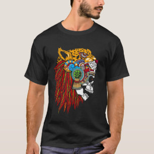 Guerrero Jaguar Mexican Pride Aztec Jaguar Warrior T-Shirt