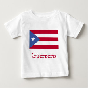 Guerrero Puerto Rican Flag Baby T-Shirt