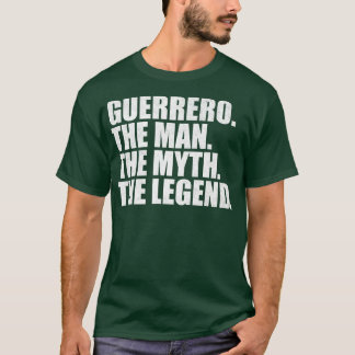 GuerreroGuerrero Family name Guerrero last Name Gu T-Shirt