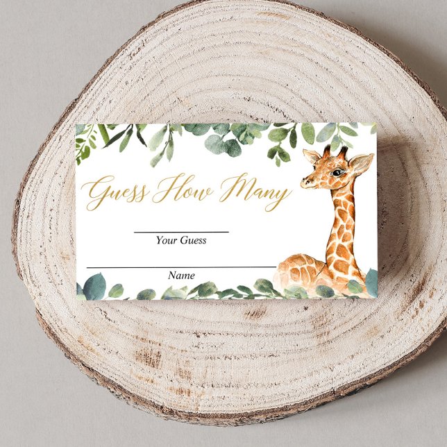 Guess how many baby shower cards (Creator Uploaded)