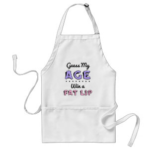 Guess My Age Adult Apron