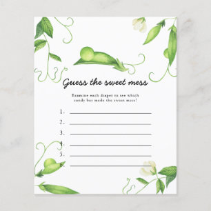 Guess the Sweet Mess game - Little pea