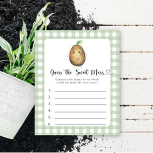 Guess the Sweet Mess game - Little potato 
