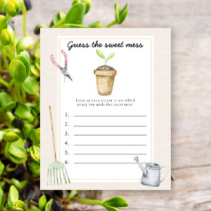 Guess the Sweet Mess game - Little sprout