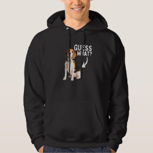 Guess What Beagle Butt Hunting Dog Owner Rescue Hoodie