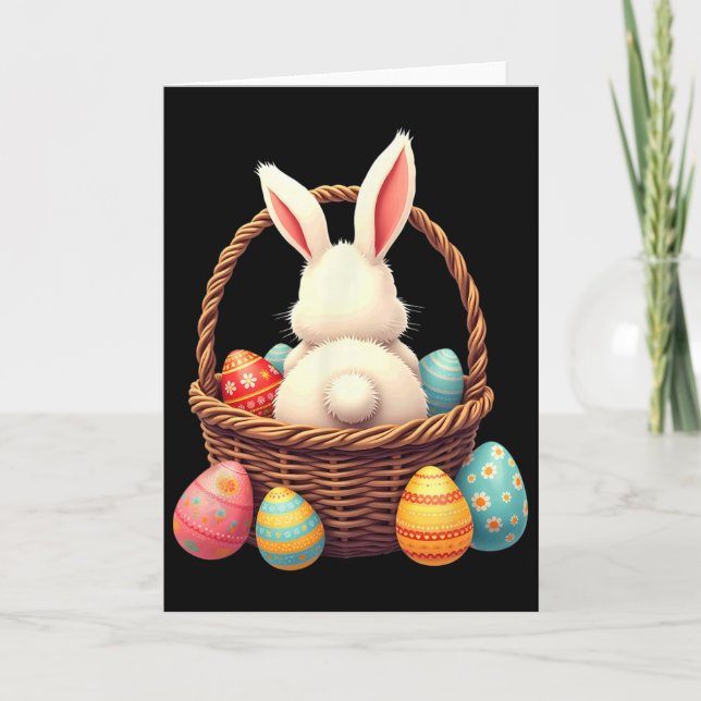 Guess What Bunny Egg Hunt  Card (Front)