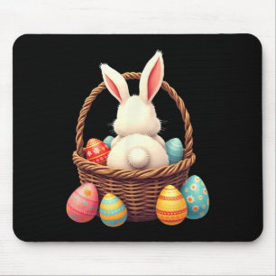 Guess What Bunny Egg Hunt Mouse Pad