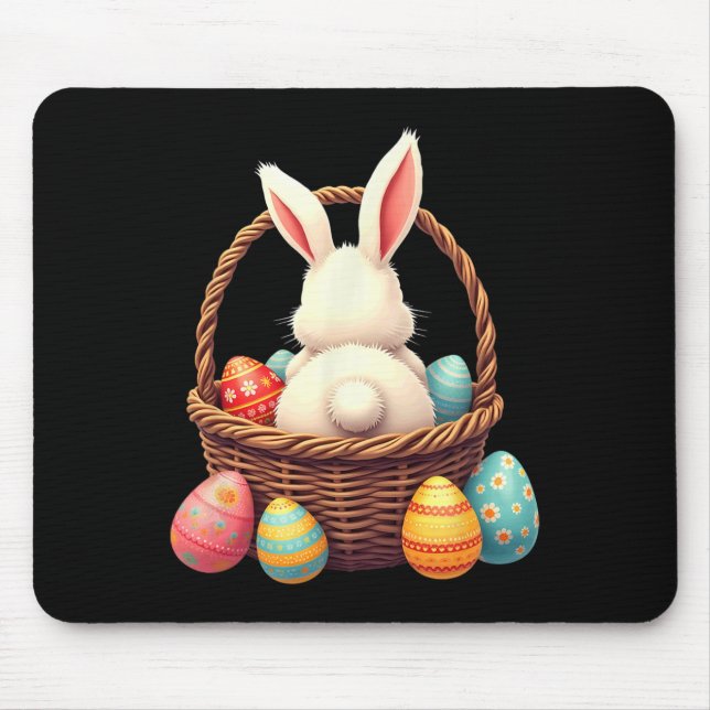 Guess What Bunny Egg Hunt  Mouse Pad (Front)