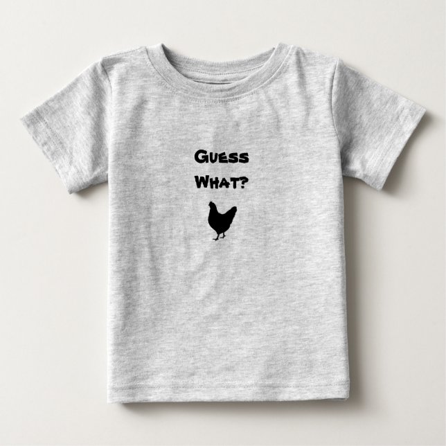 Guess What? Chicken Butt Children's Tee Shirt (Front)