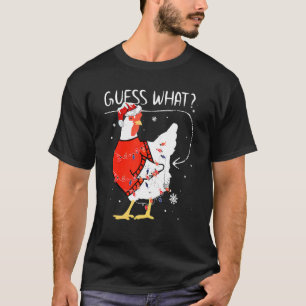 Guess What Chicken Butt Christmas Sweater Funny Me