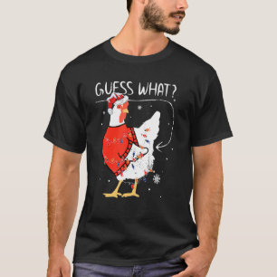 Guess What Chicken Butt Christmas Sweater  Men Wom