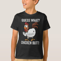 Guess What Chicken Butt Farm Animal Funny Farming