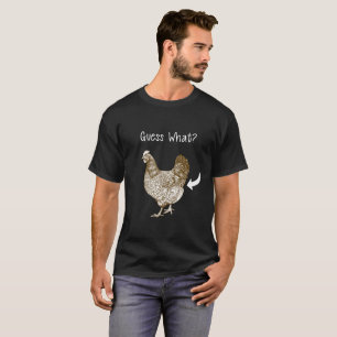 Guess What Chicken Butt Funny Novelty Mens T Shirt