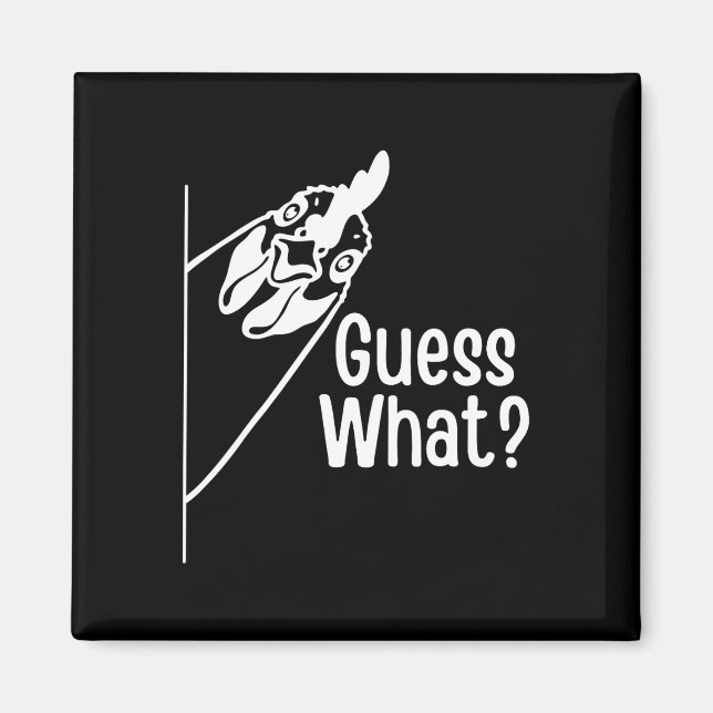 Guess What Funny Chicken Butt Joke  Magnet (Front)
