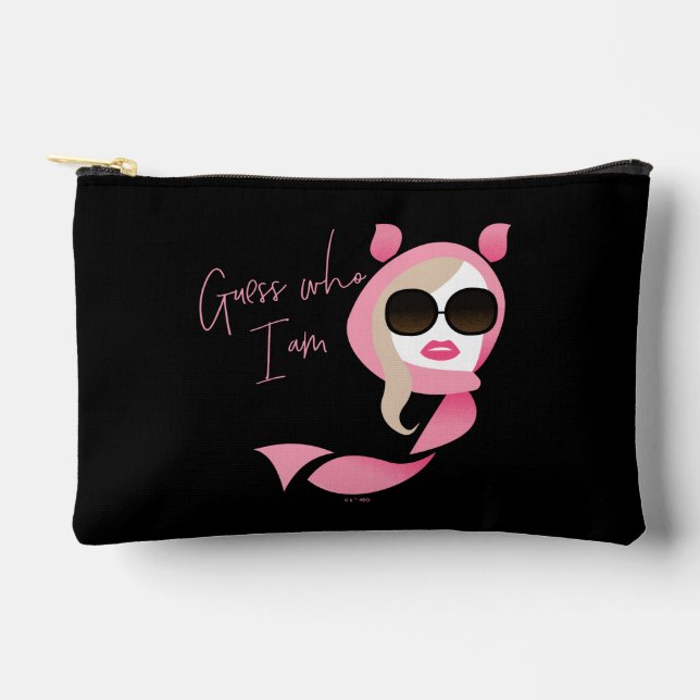 Guess Who I Am - The White Lotus Accessory Pouch (Front)