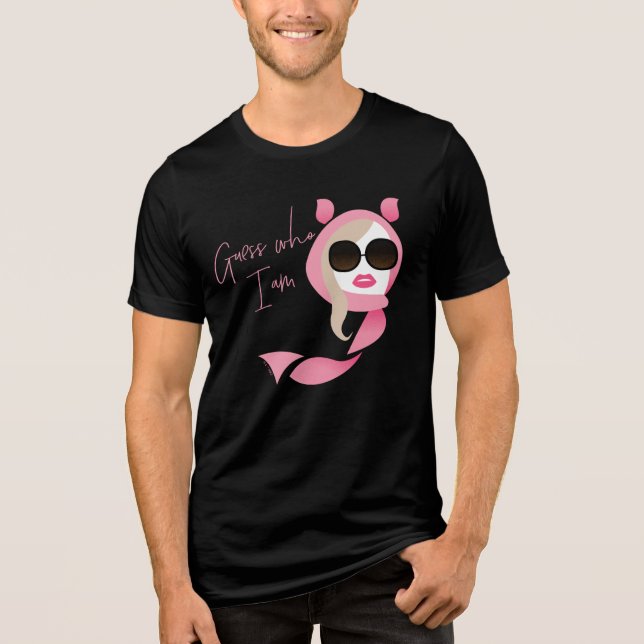 Guess Who I Am - The White Lotus Tri-Blend Shirt (Front)