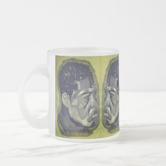 Guess Who? In History Frosted Glass Coffee Mug